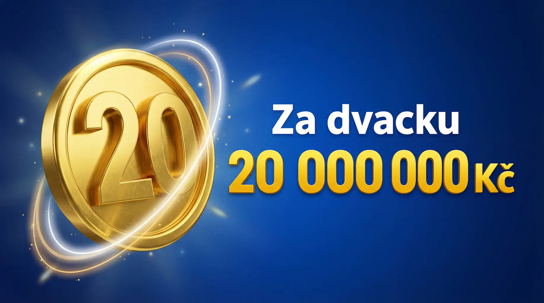 Nová loterie 20 Mega od Allwynu: za 20 korun můžete hrát o 20 milionů