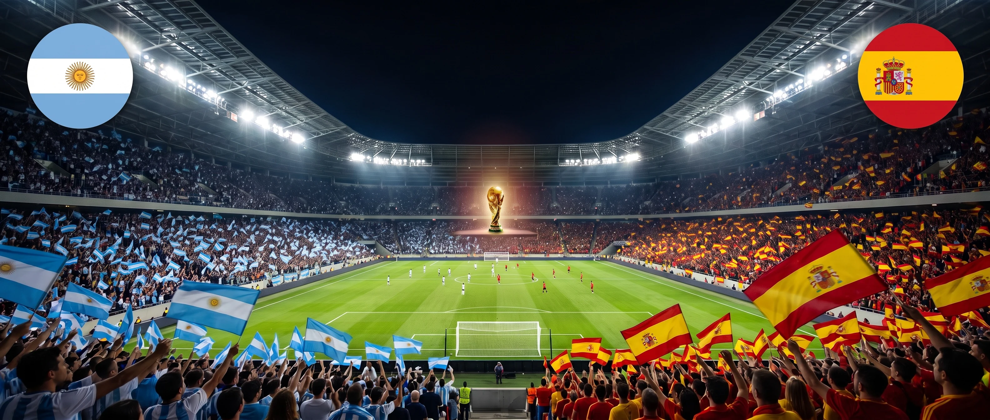 Cum se va termina meciul Argentina - Spania (19. 7. 2026)?