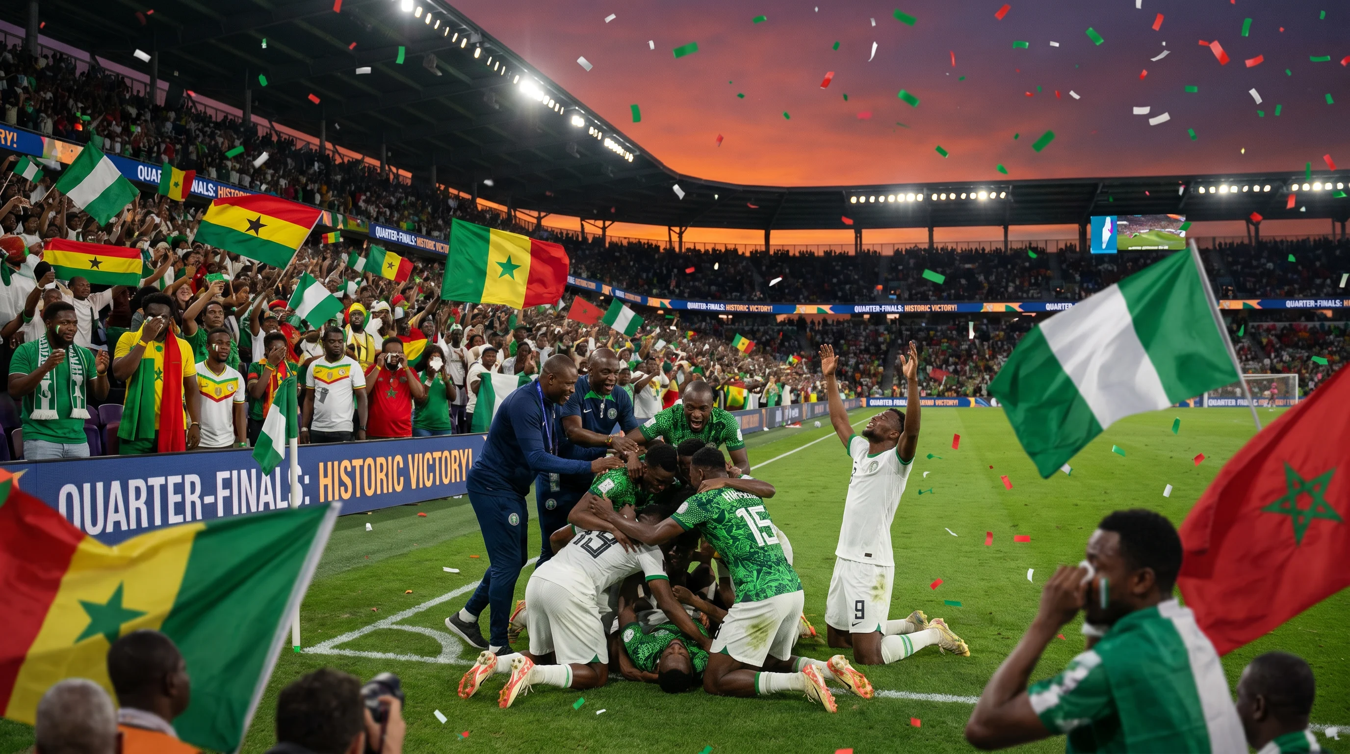 Va ajunge vreo echipă africană în semifinale?