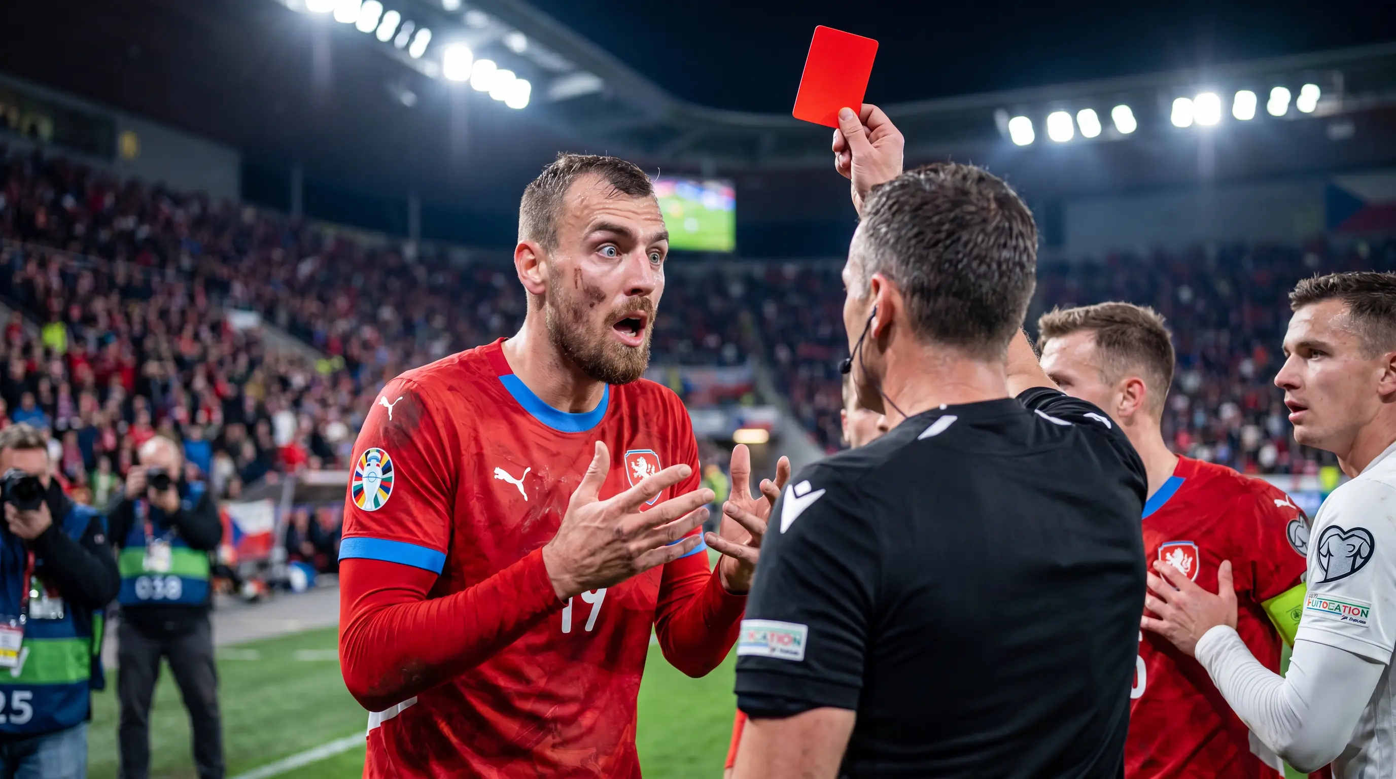 Va primi Tomáš Chorý cartonaș roșu la CM 2026?